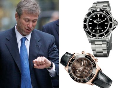 roman abramovich watch rolex